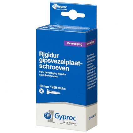 Gyproc Rigidur schroef 19x3,9 mm doos 250 st