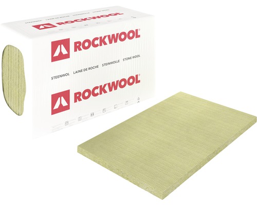 Pardon Gevaar Hesje Rockwool steenwol plaat Rocksono Solid 1000x600x60 mm | 123Bouwshop